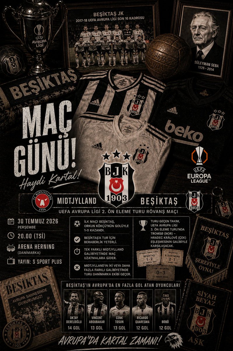 reyizztinerci's tweet photo. 🏆 İlk maçı Beşiktaş, Orkun Kökçü'nün golüyle 1-0 kazandı. Rövanşa avantajlı çıkıyor. https://t.co/RYad3NbY6W