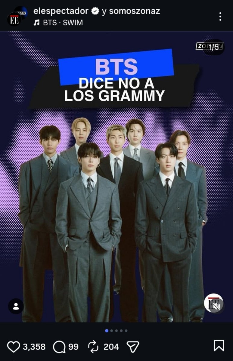 Armyndrea's tweet photo. Al menos en IG, la conversación es positiva hacia su decisión, en general tanto personas dentro del fandom como personas del público general están apoyando y animando a más artistas a tener ese temple.

Subieron en seco un mensaje, mensaje suficiente para hoy una gran parte del público, vuelva a reconocer una problemática.