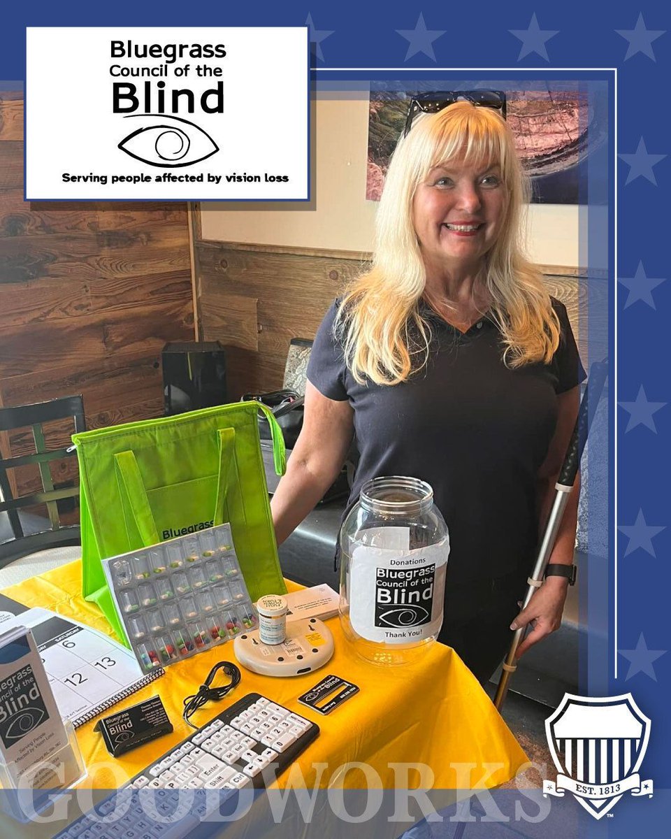 KYColonels's tweet photo. The Bluegrass Council of the Blind empowers people affected by vision loss with resources, technology training, peer support, and community connections so they can live independently and contribute fully. Learn more at https://t.co/gk04PDX0Be #BluegrassCouncilOfTheBlindInc https://t.co/NjXS3Dz9zd