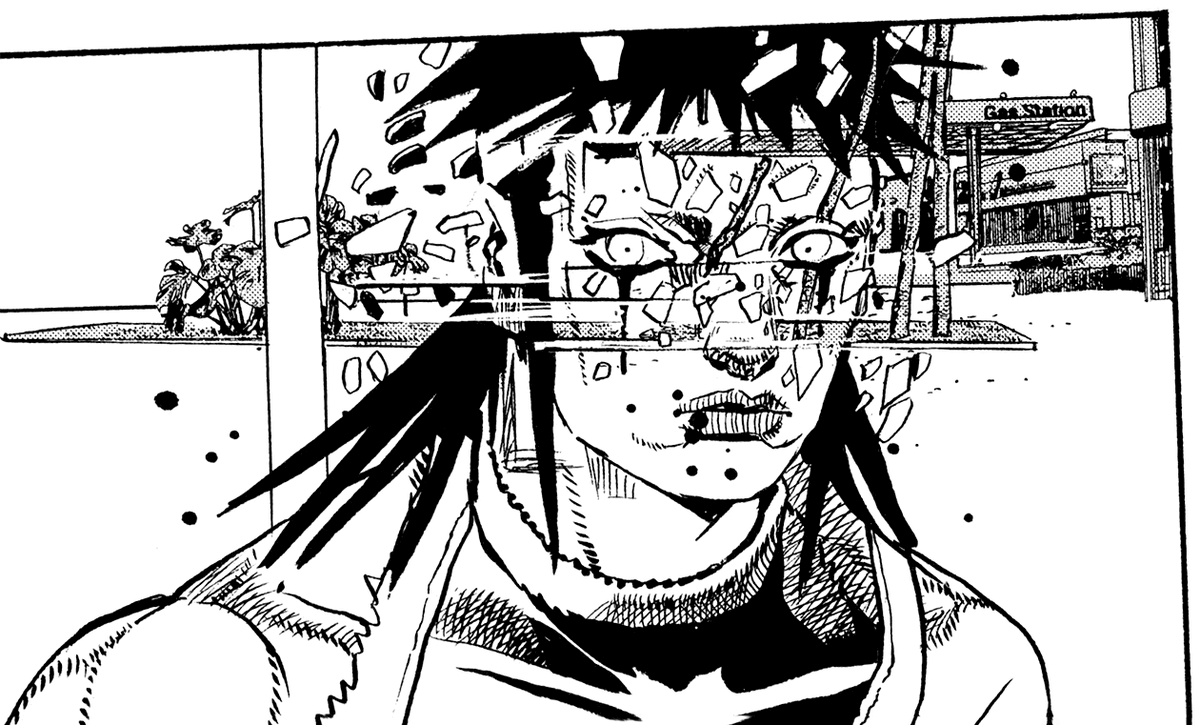 JoJo Manga Panels tweet media