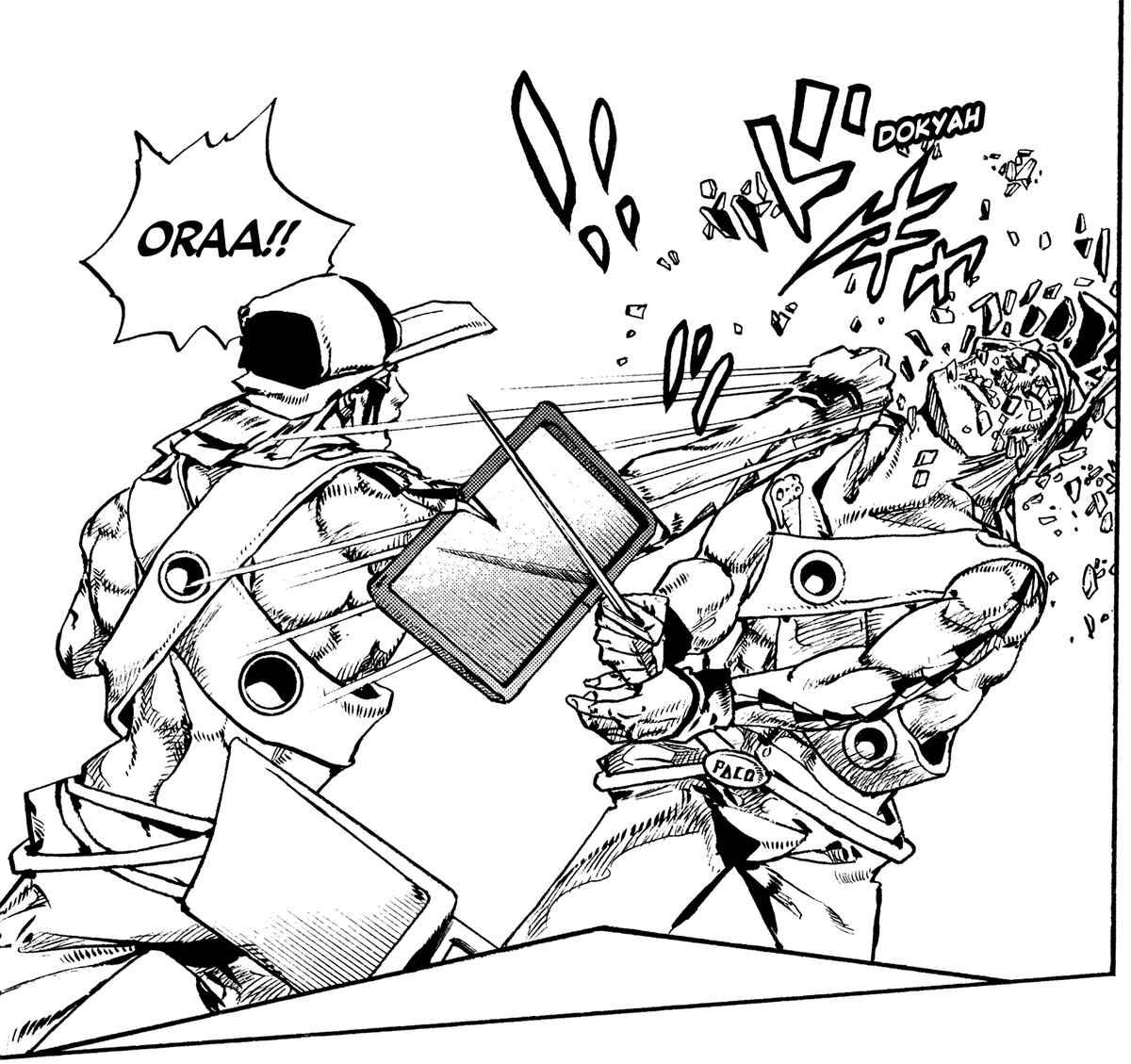 JoJo Manga Panels tweet media