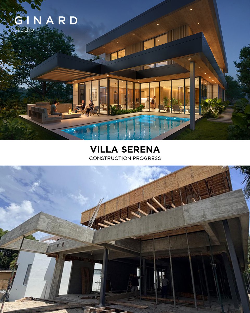 GinardStudio's tweet photo. Villa Serena - Building Confidence Throughout Construction

Construction moves quickly, and every decision matters. Our presence on site helps facilitate timely coordination, resolve technical questions, and maintain alignment between design intent and construction, creating greater confidence for everyone involved in the project.

At Ginard Studio, we believe architecture creates value by reducing uncertainty, improving execution, and supporting better outcomes for developers from concept through completion.

Project: Villa Serena
Location: Brickell - Miami, FL
Architect: Ginard Studio
Interior Designer: Ginard Studio
Developer: IPE Development
General Contractor: Structura GC

#arquitectura #arquitecturamoderna #architecture #ContemporaryArchitecture #architect #VillaSerena #GinardStudio #LuxuryHomes #ModernLiving #MiamiHomes #modernhomes #ArchitectureDesign #construction #construccion #construcción #comingsoon #miami #miamirealestate #miamiarchitecture #miamiarchitect