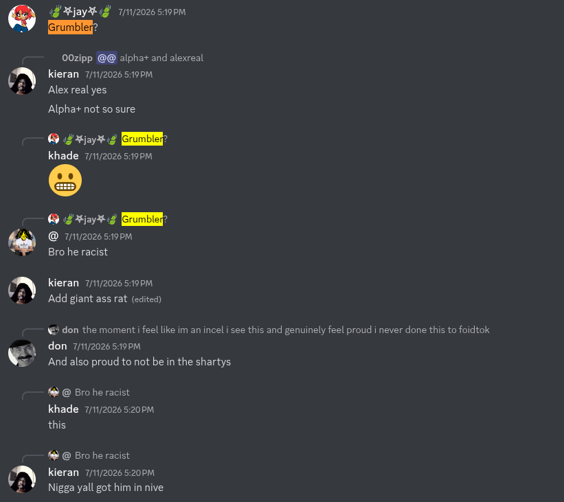 TheEndOfRule's tweet photo. @watchscuzz @FUSEREWINDHD the dude yall are fighting over dont even like yall

bro you got snaked out https://t.co/IlPqo3UZVI