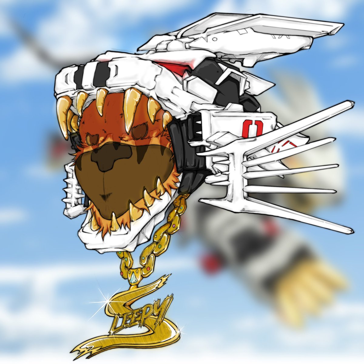 JLes___'s tweet photo. SLEEPY LIGER O 🈲

Only the OGs know about Zoids fr https://t.co/PkzWQ11ecR
