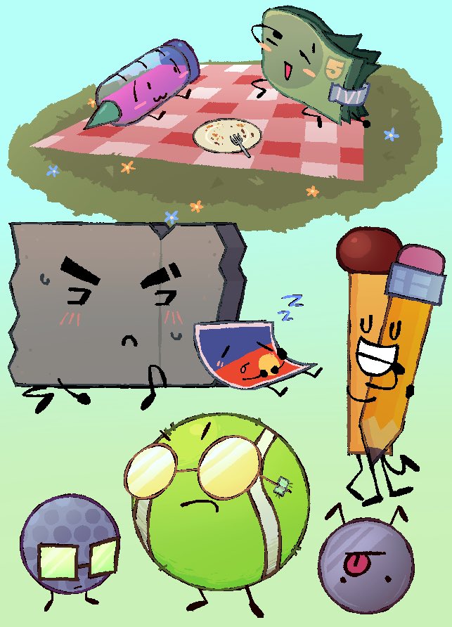 unlicensedyaoi's tweet photo. #bfdie #bfdi a few more ships for Oomfs.. sorry i couldnt get everybody https://t.co/hNT6YOa5Bo