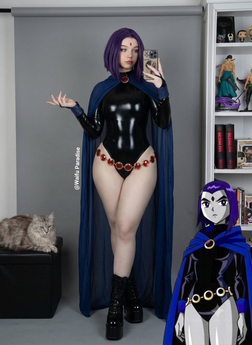 Waifuparadise95's tweet photo. Emma Myers haciendo cosplay de Raven 💖
¿Cómo se ve?
¿Qué cosplay quieren que sea el siguiente?
#emmamyers #raven #cosplay https://t.co/O8kBKqmYaM