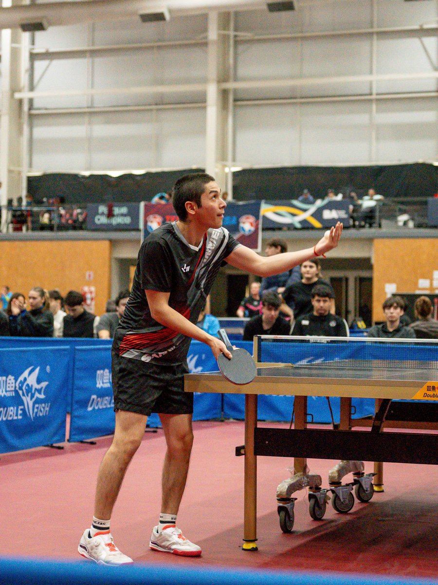idendeportiva's tweet photo. Lautaro Sato también logró la clasificación q los Juegos Odesur 2026 gracias a la sumatoria de puntos obtenidos en los dos selectivos nacionales
Fue finalista en el primer selectivo y alcanzó los 4tos de final en el segundo
#FATM
#TenisDeMesa
#FETEMBA https://t.co/mkomlhVrGS