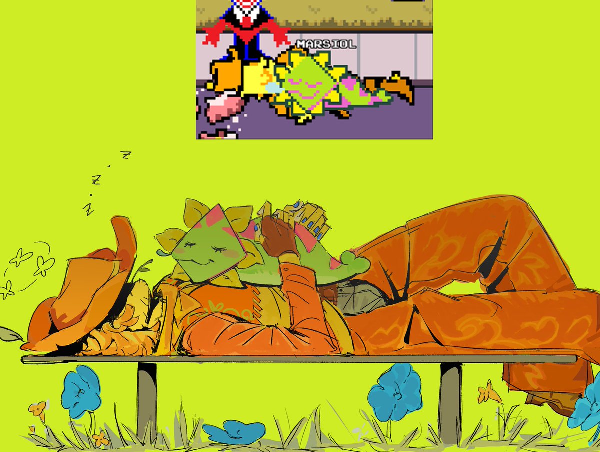 d1ewild's tweet photo. yellow doodle from when i was playing drc #deltarune https://t.co/CZZpjEHZXP
