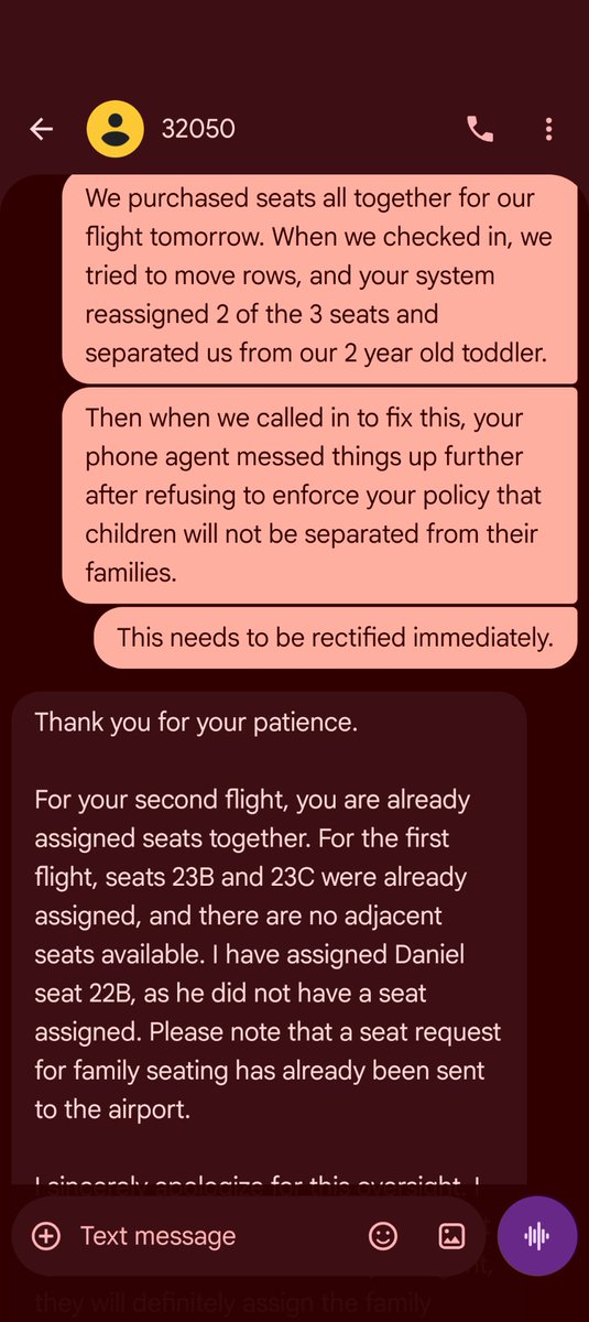 stvvigs's tweet photo. Hey United, is it your policy to separate 2-year olds from their family? Please let me know! Thanks!
@united https://t.co/qZ8Ar6AVRa