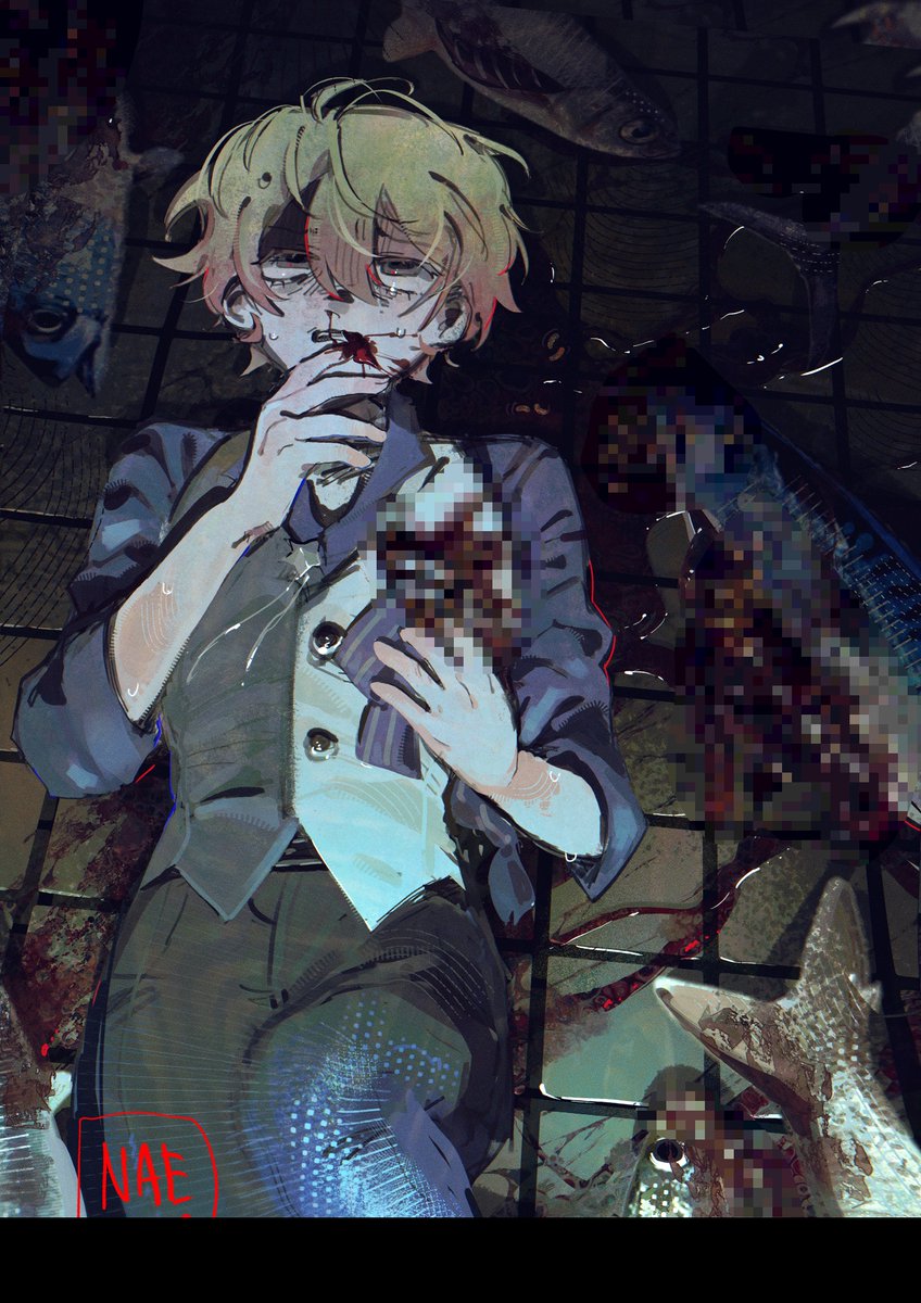 naeruns's tweet photo. cw // blood, uncensored in thread

bug in my heart #prsk_FA https://t.co/CmJ8htBxNy