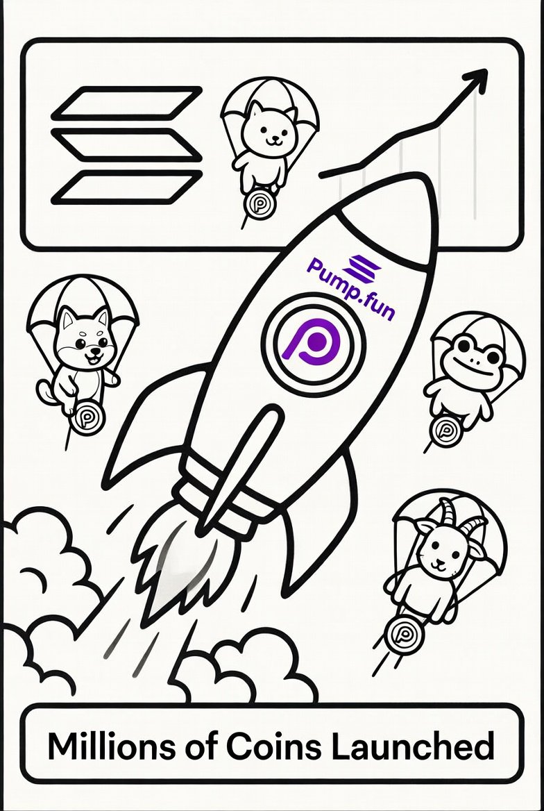NattyTech50's tweet photo. Day 11/30

Millions of Coins, One Platform

Over 12 million tokens created on https://t.co/jqk0HmSyqk.

Some died in minutes. A few became legends worth hundreds of millions.

The platform didn’t just launch coins — it launched a new era of experimentation, virality, and instant feedback from the market.

Day 11/30. Volume creates culture. Culture creates legends.
#PumpFun #Solana