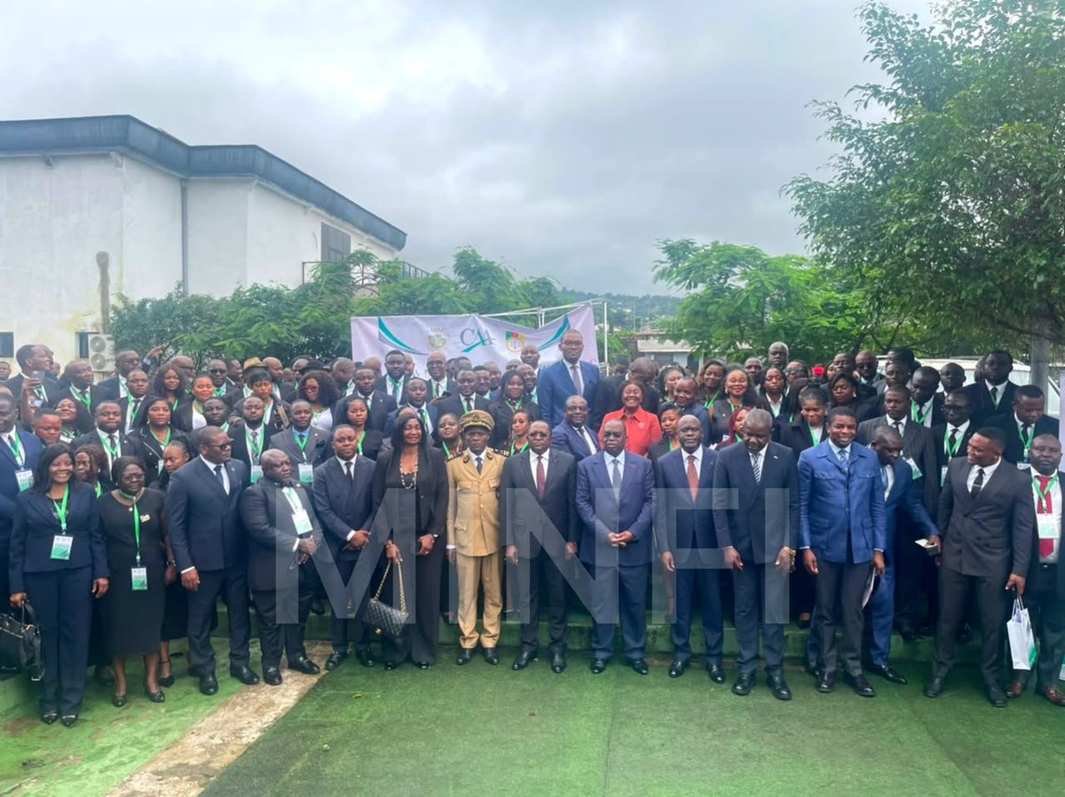 minfi_cameroun's tweet photo. ⚖️🇨🇲 À Limbe, le MINFI renforce les capacités des avocats sur la dématérialisation des valeurs mobilières. Présidée par le Ministre Louis Paul MOTAZE, cette initiative contribue à bâtir un marché financier plus sûr, transparent et attractif.
#MINFI #Cameroun #Finance https://t.co/dbVYbxyiC9