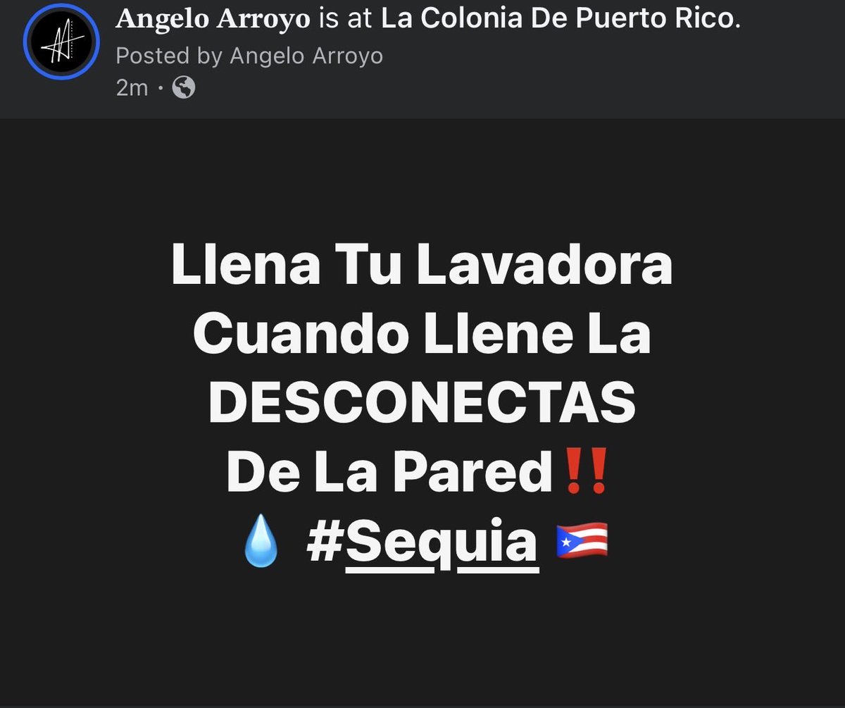 AngeloArroyoPR's tweet photo. 💧 #Sequia #PuertoRico https://t.co/mfkEz5F8EJ