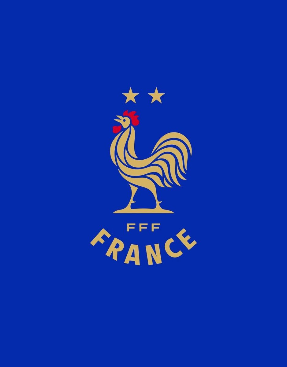 Fooootest's tweet photo. 🚨公式発表🚨

フランス代表が新エンブレムを発表🇫🇷🐓

左側が従来で、右側が今後採用されるデザイン https://t.co/bKrksDijZZ