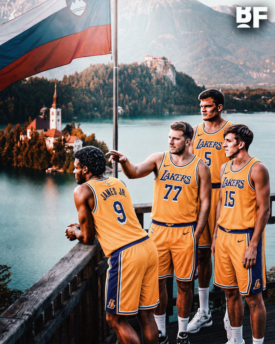 bballforever_'s tweet photo. Luka Doncic is holding a four-day mini camp in his home country of Slovenia for the ENTIRE Lakers squad in August 🇸🇮

The itinerary will include 'workouts, golf and some Ljubljana tourism and bonding ahead of training camp'.

(via Dave McMenamin) https://t.co/QmTes46eKW