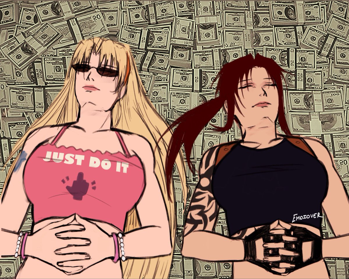ENVIVUM's tweet photo. I gotta do it 
( Revy and Eda ) https://t.co/lanppAhqpP
