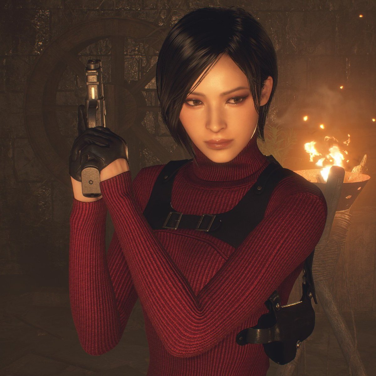 rdrcowgirl's tweet photo. i've been missing ada wong and her beautiful face so much lately.. please capcom get her out of the basement https://t.co/tAu0o8LzPF