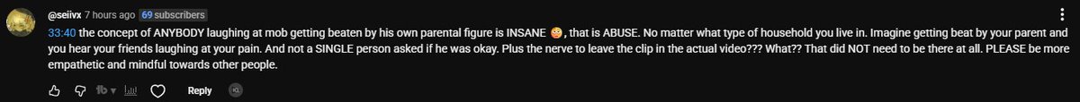jamsteo's tweet photo. I hate that I have to tweet this but people are genuinely tweakin dawg. People on Tiktok are mad cuz they think Mob was being abused by his father in this video bro. I got people in my comments MAD AT ME because I thought the bit was funny. bro he was just slapping his belly and screaming for a joke. Why would I leave that in a video dude let's be so fr.