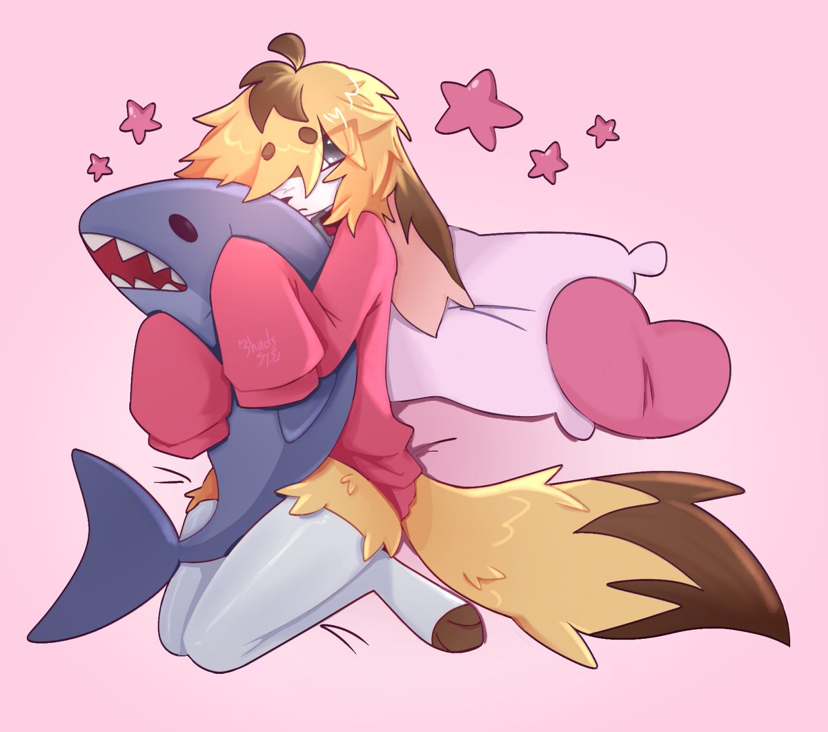 Shadssys's tweet photo. Blahaj >w< #furry #furryart #fursona #fursonaart https://t.co/rFRPKF2LmV