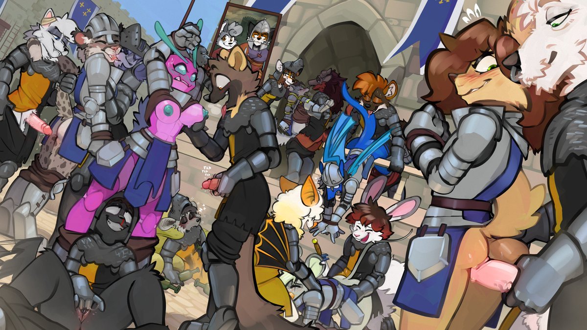 Fr0gv0re's tweet photo. Wonder if Bea's mercenary contract warned about just what kind of pillaging to expect after a battle...
🎨 by @peppertoasty https://t.co/XgDDonvNFY