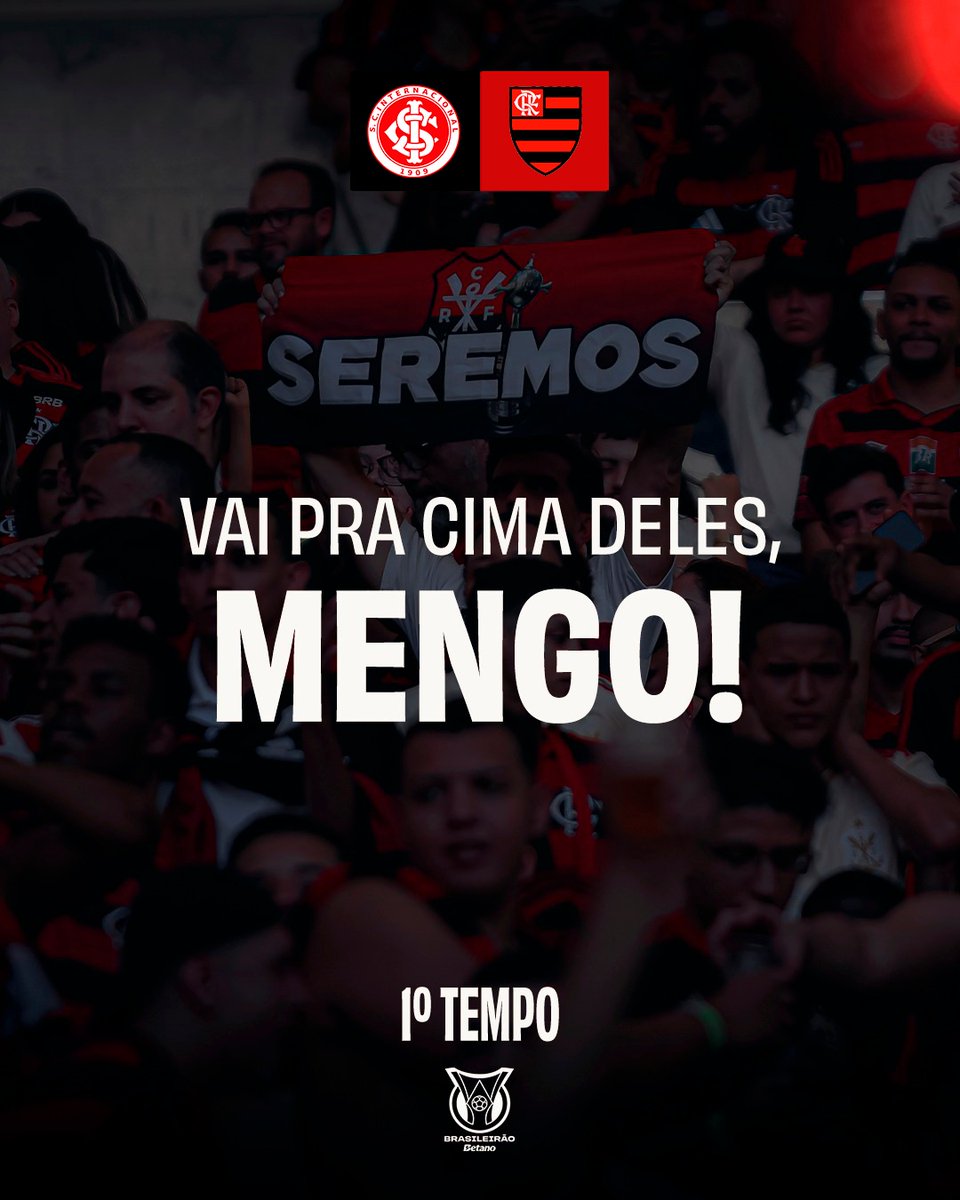 Flamengo's tweet photo. 00' | 1ºT | 0-0 APITA O ÁRBITRO! BOLA ROLANDO NO BEIRA-RIO! VAAAAAAAAAAAAAAAAAAAAI PRA CIMA DELES, MENGOOOOOOOOOOOOOOOOOOOOOOOOOOOOOOOOOOO!

#INTxFLA https://t.co/VDxL38gVK9