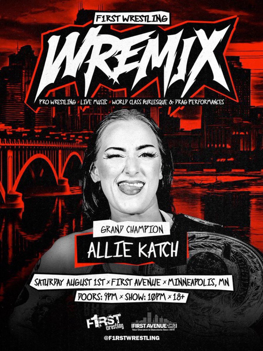 AllieKATCH's tweet photo. WAKE IT UP MINNEAPOLIS 🗣️🗣️ READY 222 SUMMER SMASH AT LEAST FOUR MFS THIS WEEKEND OKAY!!!!!!

UR @f1rstwrestling GRAND CHAMPION IS GONNA STAY THAT WAY SEE U THERE STARTING TOMORROW https://t.co/JTEYVrl5Yu