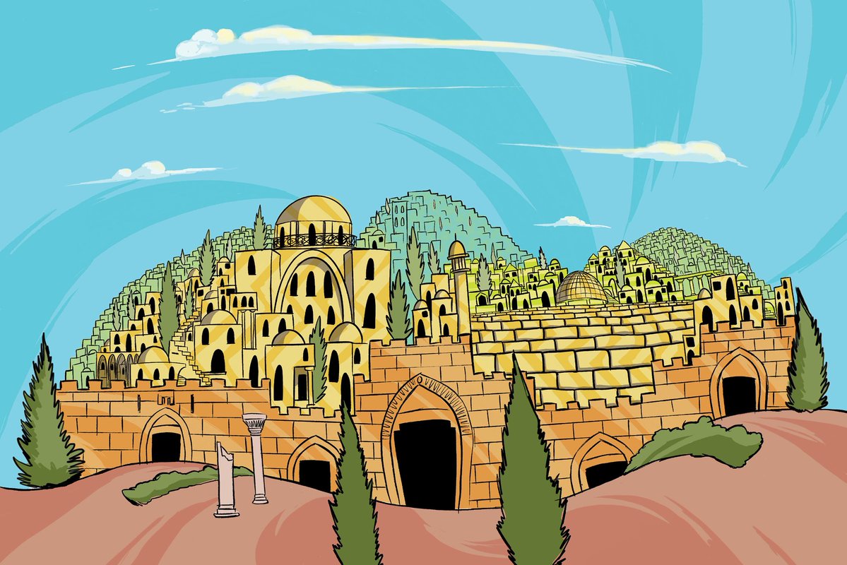 dciabo's tweet photo. Built stone by stone, drawn line by line
Jerusalem: Start to finish, by hand

#digitalillustration#artprocess#jerusalemart#illustrationart#drawingprocess https://t.co/vXfHbS9yW0