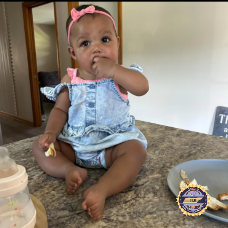 TBInvestigation's tweet photo. An AMBER ALERT has been issued on behalf of the Franklin County Sheriff’s Office for 1 y/o Lilly Hill.

Lilly is 30 lbs and has black hair &amp; brown eyes. She was last seen on Wednesday in Winchester. 

 Spot her? Have information about her whereabouts? Call TBI at 1-800-TBI-FIND. https://t.co/vu7MMvIZba