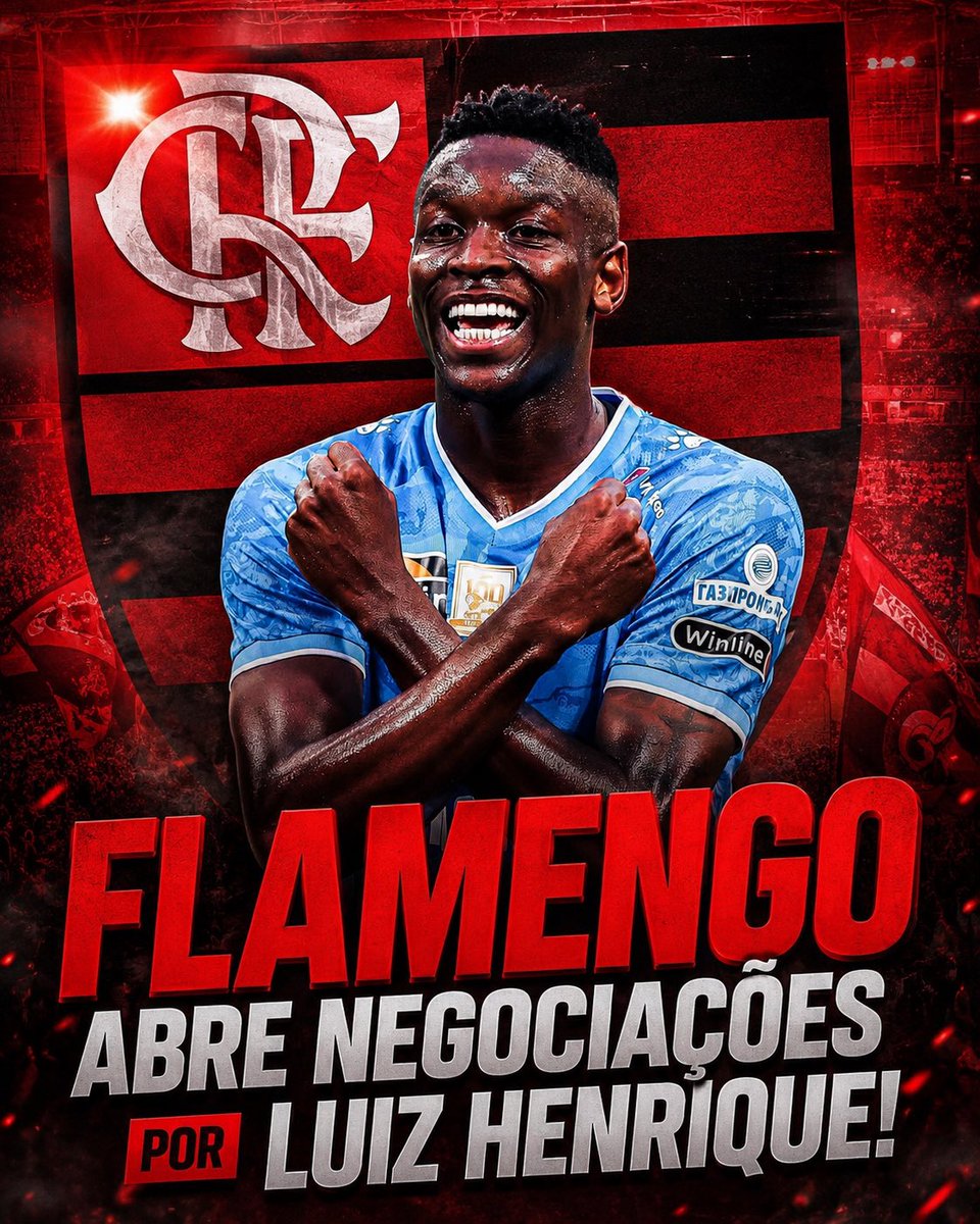 Transfdabola1's tweet photo. Flamengo negocia a contratação de Luiz Henrique, do Zenit. 

O clube já conhece as exigências financeiras da operação e avalia uma fórmula para viabilizar o negócio. 

O Zenit pede cerca de €35M, mas o Rubro-Negro busca alternativas para fechar a contratação.

🗞️@venecasagrande https://t.co/wq3PeP2BpG