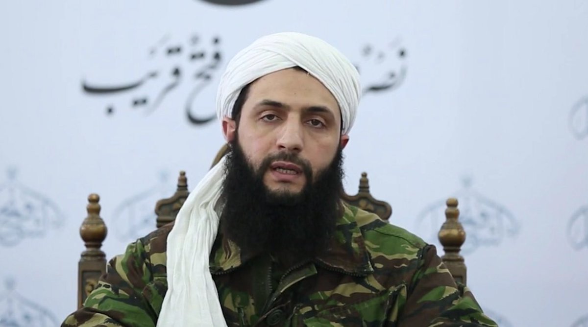 D_abdulkader's tweet photo. Get a load of this, Syria’s new guy in Washington is an Al Qaeda member.

But we shouldn’t be surprised, the new Syrian “president” is also an ISIS and Al Qaeda member so it makes sense.

The crazier part? they’ve got the complete backing of the Administration. https://t.co/9OwSfhSQ95