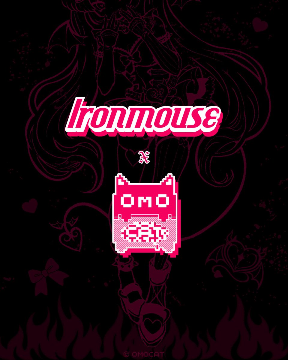 _omocat's tweet photo. Ironmouse x OMOCAT -- coming soon. https://t.co/wUIRekqKPL
