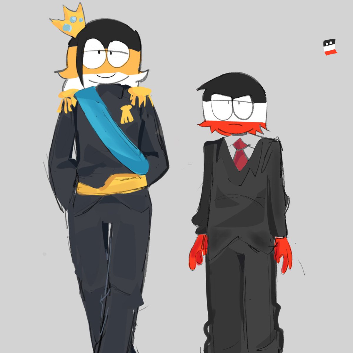 slioox's tweet photo. Segundo dibujo de estos viejos lesbianos 
#countryhumans https://t.co/iUZJTQW5mV