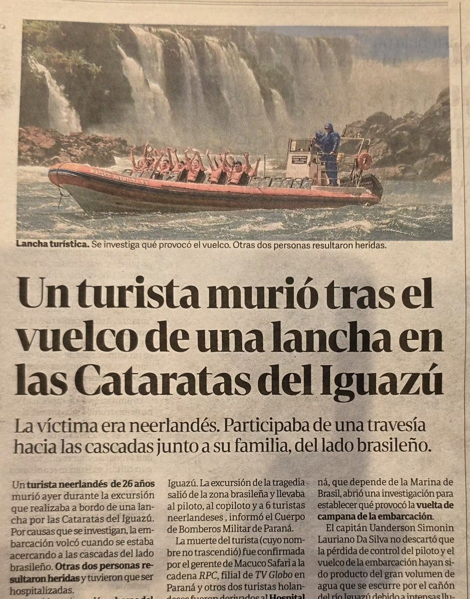 BandaKirchner's tweet photo. Noti 29.7.26 1) No cede tensión c Brasil, Lula pide investigar viaje Milei/Georgieva visita Vaca Muerta fábrica de inversión/Central no compró dólares/Monos YPF/Tras anunció Tucumán otras provincias desdoblan elecciones/Turista murió tras vuelco lancha en cataratas lado brasilero https://t.co/mLVhgqGRRC