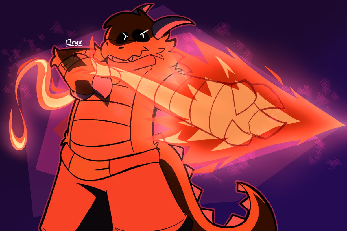 oryxalted's tweet photo. Made this attack for @FrikkoFrik cuz im bored on a car ride -w- https://t.co/P6vQrlAk2L