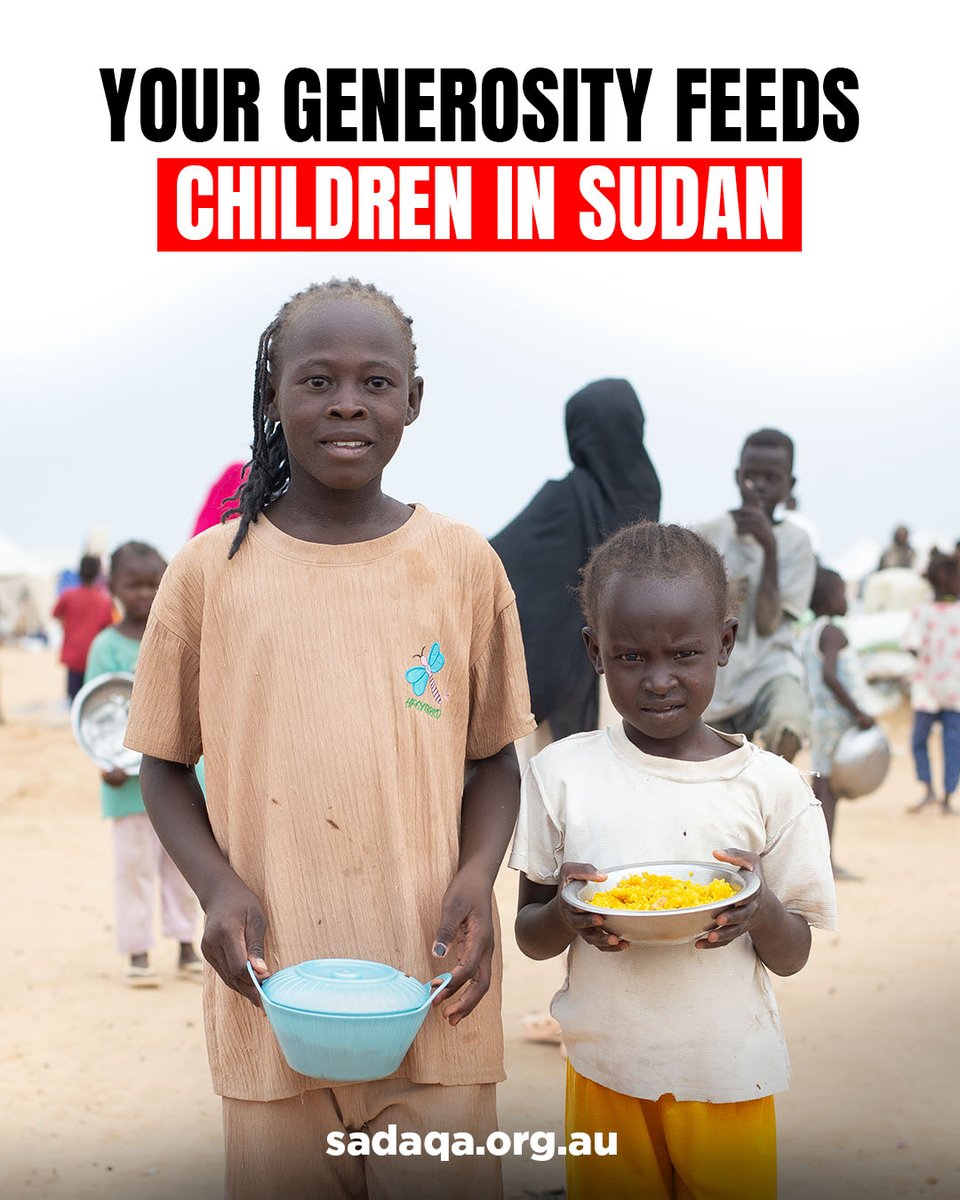 SadaqaWelfare's tweet photo. Every hot meal makes a difference🤲

Our team is preparing and distributing rice and meat meals to families in White Nile State, Sudan, helping provide nourishment when access to food is limited.

➡️https://t.co/HwkNEQmtoz https://t.co/jVviTWar4g