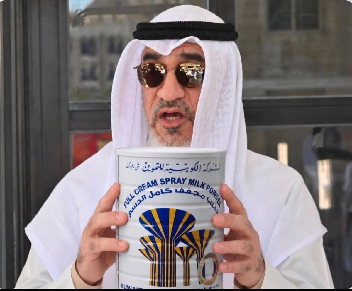 q8icbm's tweet photo. ⭕️ الدنيا ولعت دول الخليج ومصر والكويت تحت القصف

⛔️ والقيادة السياسية مشغوله بمنع البدون والمسحوبة جناسيهم من التموين🥴

🟢 بالحضيض وصلكم الثور مشيعل الاحمد https://t.co/bF2fGcr6Ar