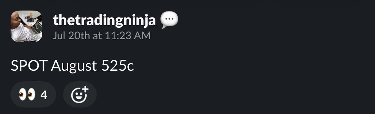 TheTradingNinja's tweet photo. $SPOT ✅
#Coreswing https://t.co/1GfxaENKzz