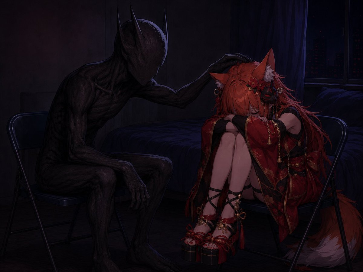 Mexalester's tweet photo. @SmugAlana @pixomancer May sleep paralysis demon be kind to you https://t.co/JpSBVfGcqT