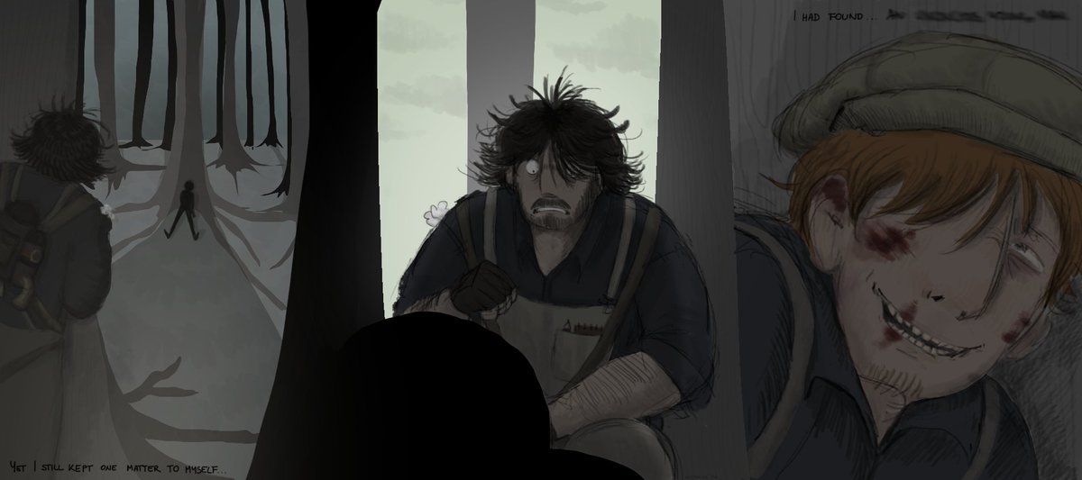 metalfeathers's tweet photo. He was of slight build and badly injured. I felt no menace in him. I thought of Albert, and some instinct within me would not allow me to stand by while another in misery died. So I rendered what aid I could at once.  

#charlesholt #albertwayne https://t.co/uHPlsOld3k