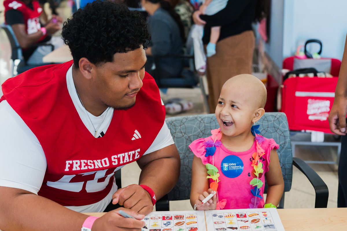 FresnoStateFB's tweet photo. it's bigger than football π«Ά
@CareForKids https://t.co/PrQKghonmz