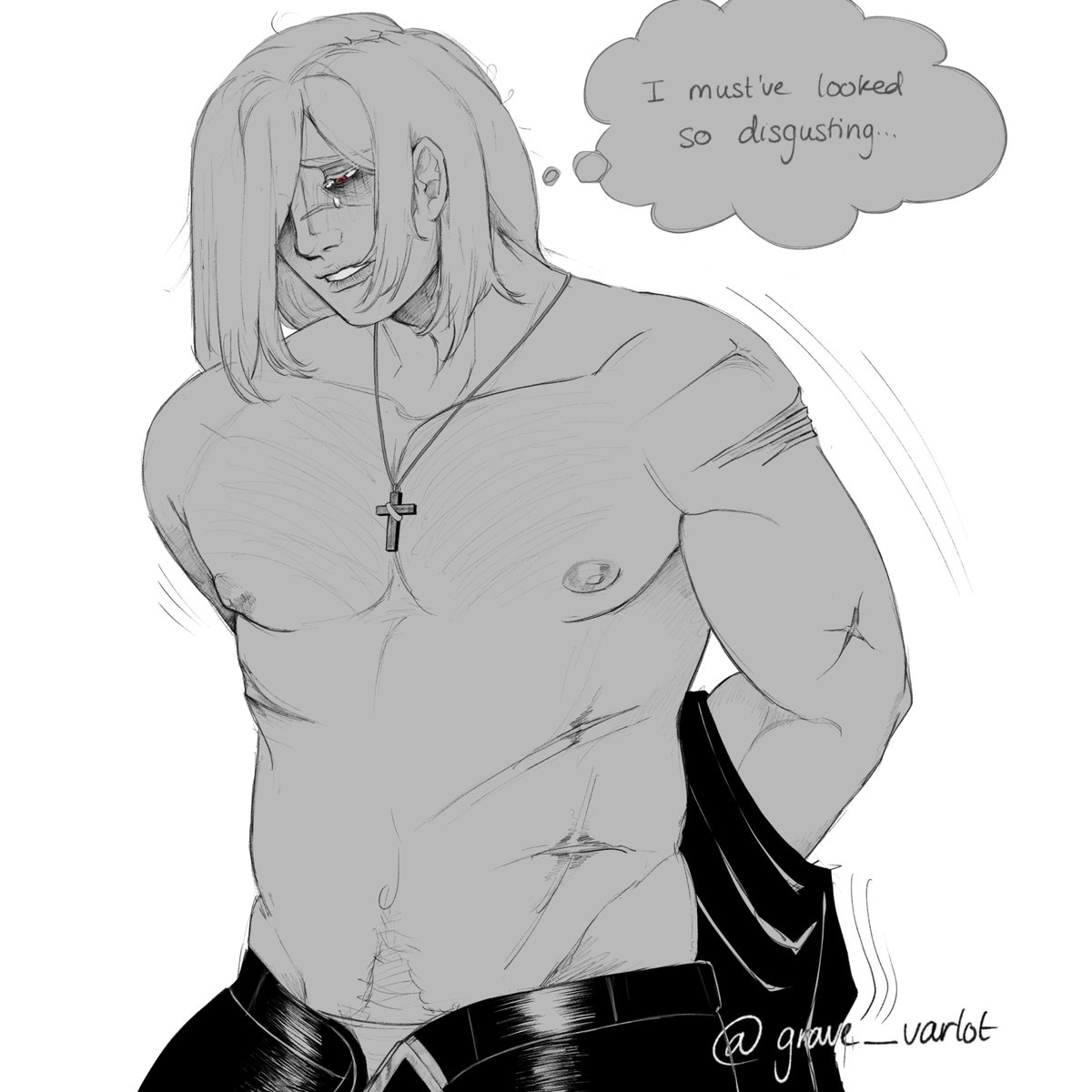 grave_varlot's tweet photo. cw: suggestive

⏳

My friend gave me inspiration to draw Andrew during Manor, where he's more well fed :)) feels like everytime I draw him he looks different

#idv #IdentityV #andrewkreiss https://t.co/S3C5QYEEbL