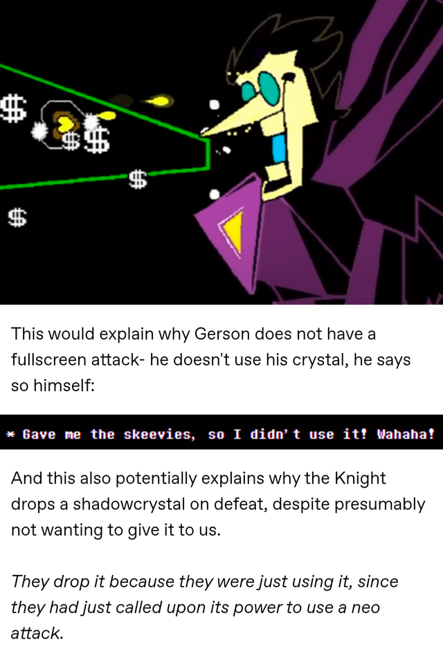papayadesu's tweet photo. there’s this chapter 3&amp;4 era theory that I think still stands true on what shadow crystals actually do https://t.co/rEczuJxARG
