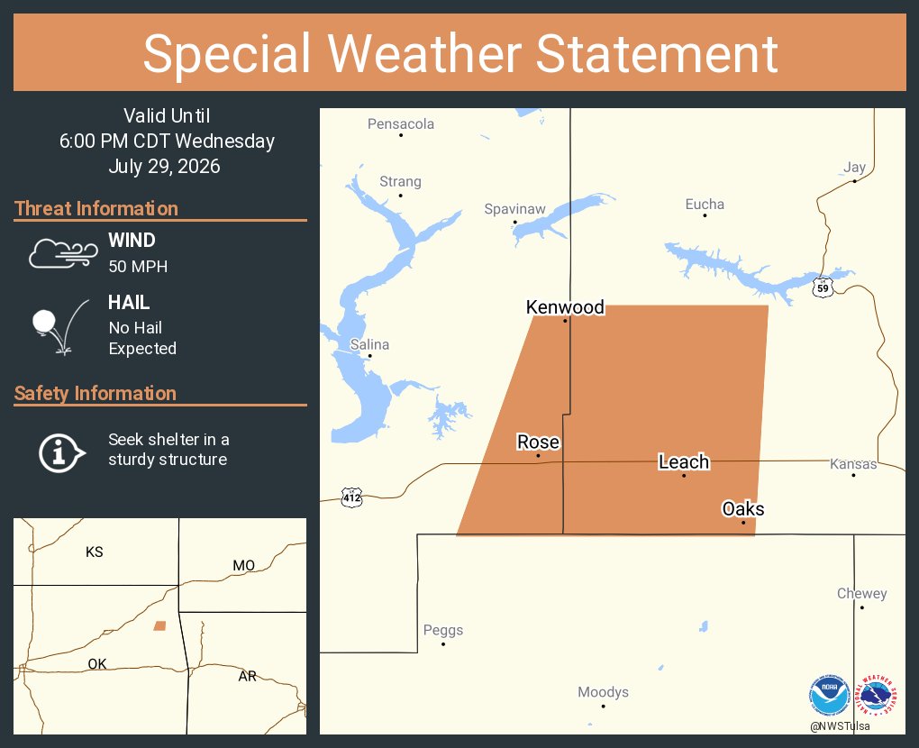 NWS Tulsa tweet media