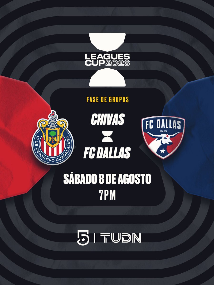 TUDNMEX's tweet photo. El equipo más mexicano ¡Juega en la casa!🥵🤯🔥 

@Chivas y #LeaguesCup...La combinación PERFECTA⚽️🔥🏟️ https://t.co/xj3zJtzP4g