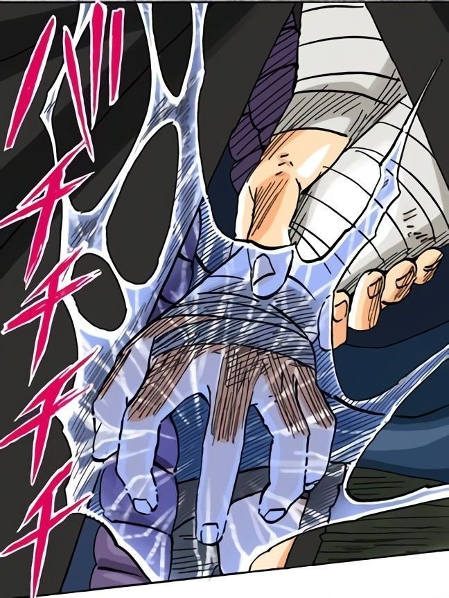 _thefinaluchiha's tweet photo. 𝑺𝑯𝑬𝑬𝑬𝑵 — 𝑪𝑯𝑰𝑹𝑹𝑷𝑷.

Electricity bolts around the Shinobi's hand, a cloak of lightning covering it. Rippling about as the sound of the ground being torn asunder underneath the bird's chirping of the lightning blade. He sprints forward, the blade ripping the ground.

— https://t.co/bftMncAslO
