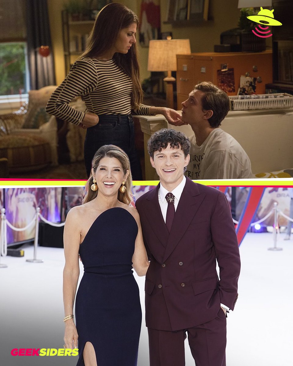 GKSiders's tweet photo. Peter y la ‘Tía May’ de nuevo juntos! 😍😍😍
Durante la premiere en Londres de ‘Spider-Man: Un Nuevo Día’, Marissa Tomei y Tom Holland tuvieron un emotivo encuentro 🫶🏼🫶🏼🫶🏼
#Geeksiders https://t.co/jpXDFNisIx