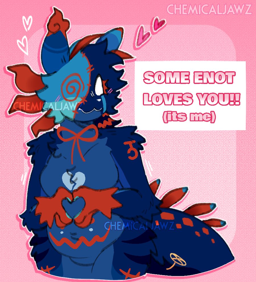 ChemicalJawz's tweet photo. Some enot loves you! ❤️ https://t.co/IouHavVCdR
