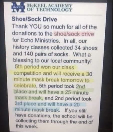 justin_hart's tweet photo. Remember when schools used to reward well-behaving kids with… oxygen? (Oct 2021) https://t.co/s53P7uppR5