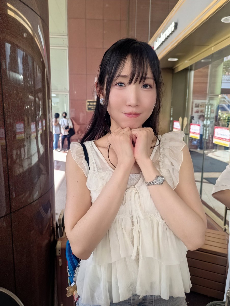 川口莉奈　チェキ 7/25かわぐち街かどコンサート@ららテラス川口 世莉奈ちゃん、物販にて