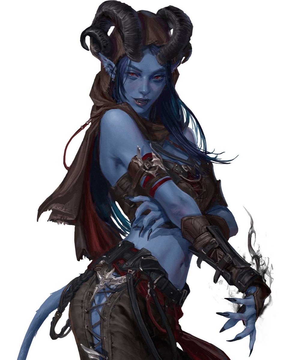 zhae_art's tweet photo. “LIKE WHAT YOU SEE, KNIGHTLING?” 😈

Meet Lute, the shadow-weaving, envyborn demon from @AdalynGrace_ 's The Wretched Divine.

Had an absolute blast designing her!

#TheWretchedDivine #CharacterArt #FantasyArt https://t.co/gU0F43JE3m